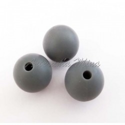 Bola de silicona 10 mm gris