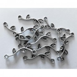 Conector tallos 27 mm plata...