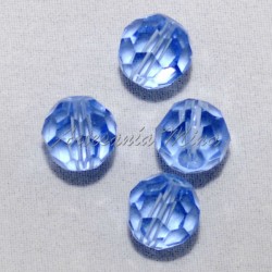 Bola Cristal Checo 10 mm azul