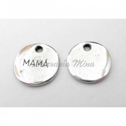 Colgante moneda zamak 15 mm...