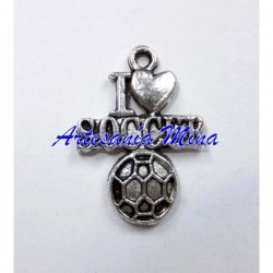 Colgante 22 x 16 mm "I LOVE...
