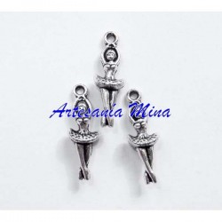 Colgante bailarina 23 x 8 mm