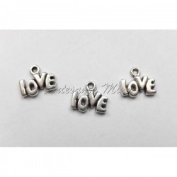 Colgante/charm "love" plata...