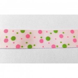 Cinta grosgrain rosa 16 mm...