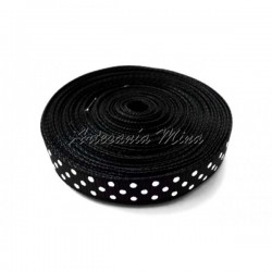 Cinta grosgrain 10 mm negra...