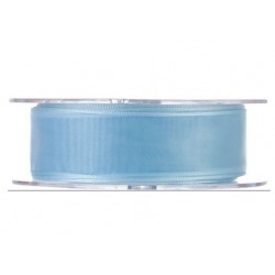 Cinta organza 25 mm azul...