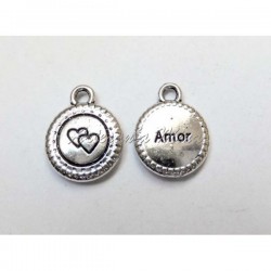 Colgante "Amor" 16 x 13 mm