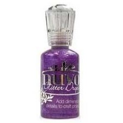 Nuvo glitter drops purple...