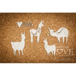 Chipboard Laserowe Love...