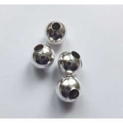Bola metálica plateada 12 mm