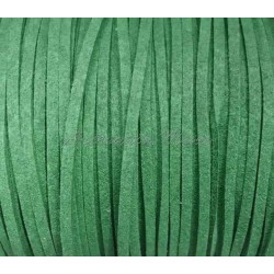 Cordón antelina 3 mm verde...