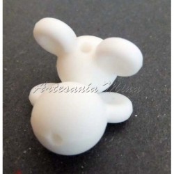Cabeza ratón 3D silicona...