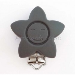 Pinza Silicona estrella...