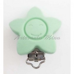 Pinza Silicona estrella...