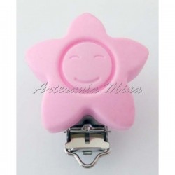 Pinza Silicona estrella...