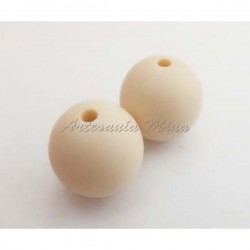 Bola de silicona 15 mm beige