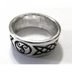 Anillo tribal Plata .950