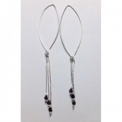 Pendientes arco cristal...