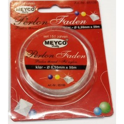 Hilo nylon transparente 0,5...