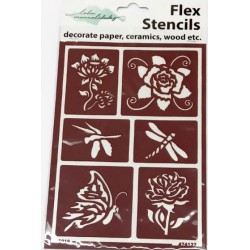 Plantilla flexible stencil...