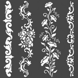 Stencil Stamperia Borders...