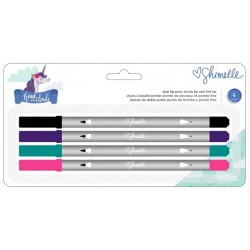 Set 4 Rotuladores brush &...