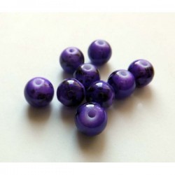 Bola vidrio morado 8 mm (20...