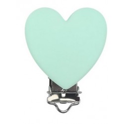 Pinza Silicona corazón...