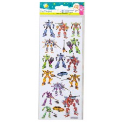 Stickers Craft Planet Robots