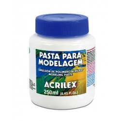 Pasta modelagem Acrilex 250 ml