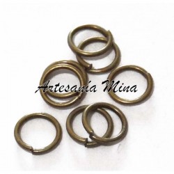 Anilla 6 mm. bronce antiguo...