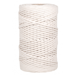 Cordón macramé crudo 3 mm...