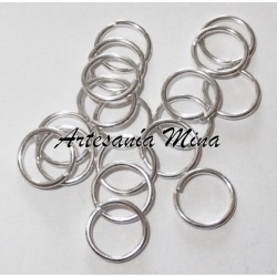 Anilla 6 mm plateada (20...